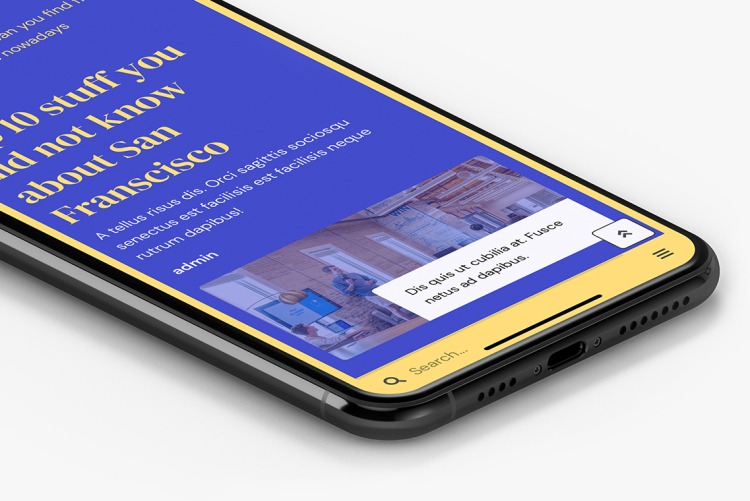 Let your mobile visitors navigate and search easier than ever