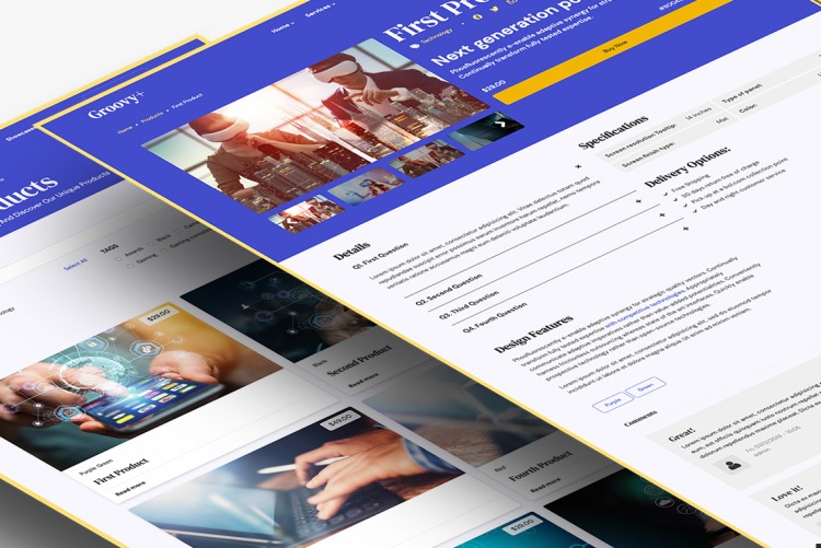 Save time & effort thanks to the special Content Types in Groovy+ for Drupal 8