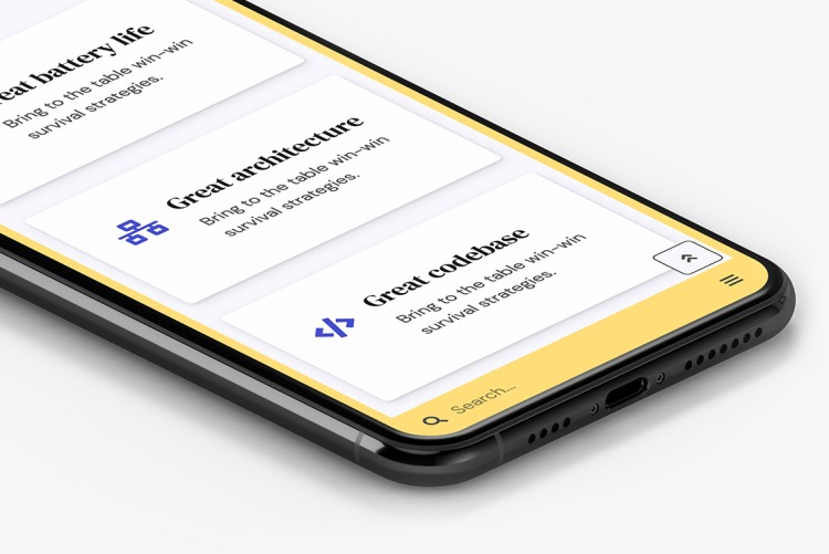Let your mobile visitors navigate and search easier than ever