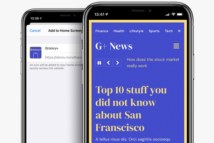 Groovy+ News as a Progressive Web Application in Drupal 10