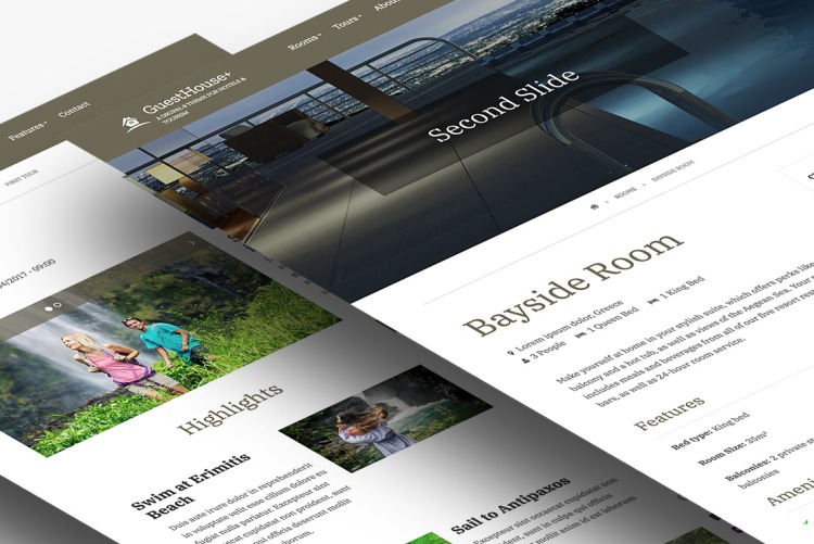 Save time & effort thanks to the special Content Types in Guesthouse+