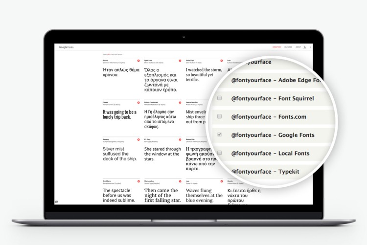 Responsive typography at its finest, with support for any font