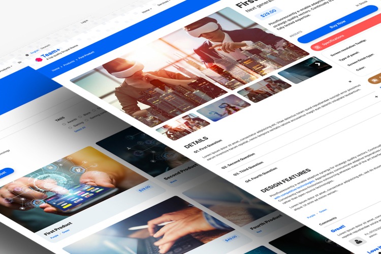 Save time & effort thanks to the special Content Types in Team+ for Drupal 10