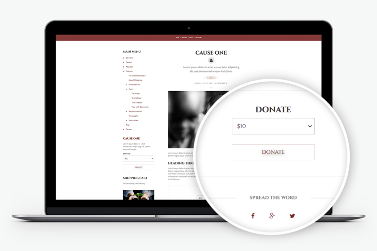 Present your Causes in a convincing manner and collect donations